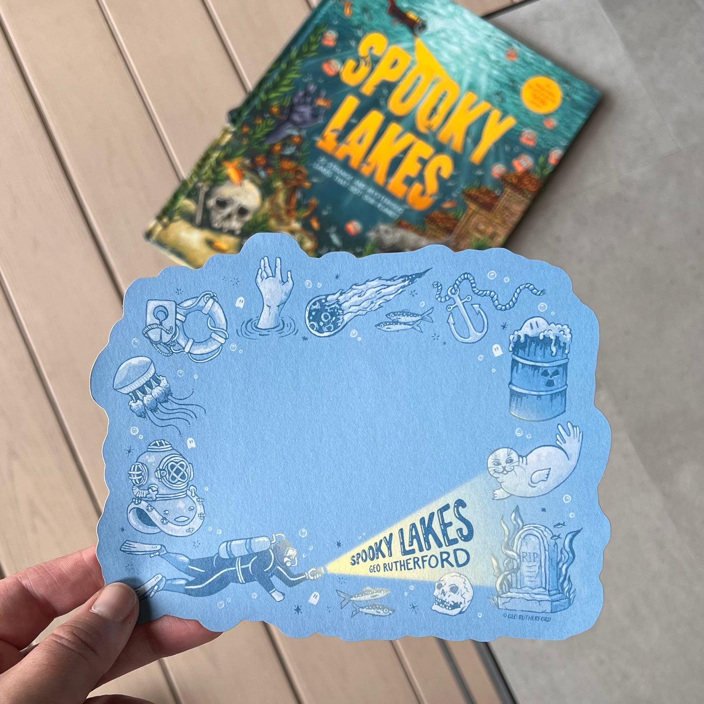 Spooky Lakes Signed Bookplate