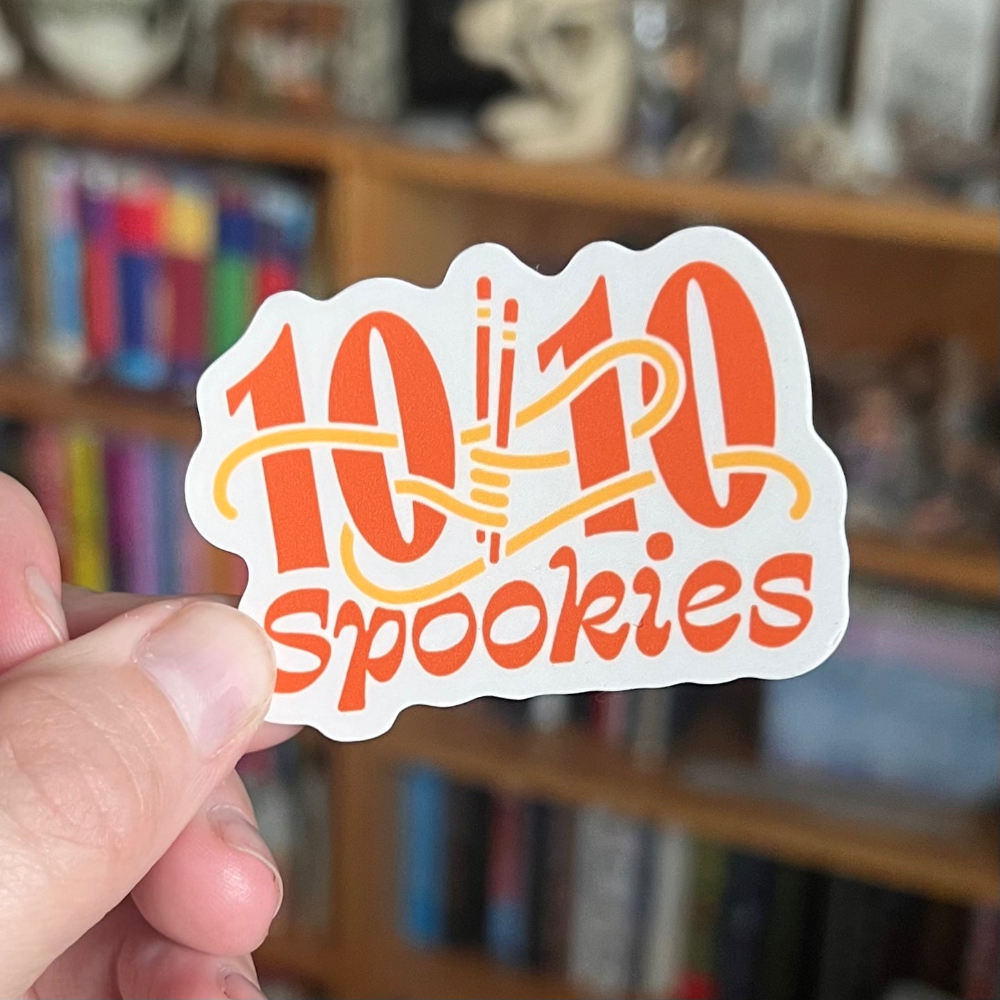 Noodle 10/10 Spookies Sticker: 2024 Spooky Lake Month