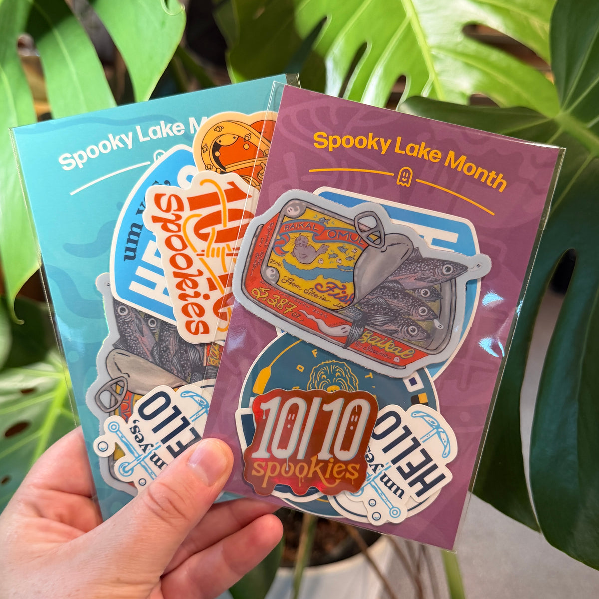 Mystery Spooky Lake Sticker Pack