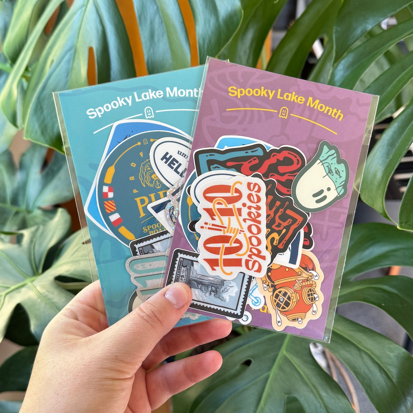 Mystery Spooky Lake Sticker Pack