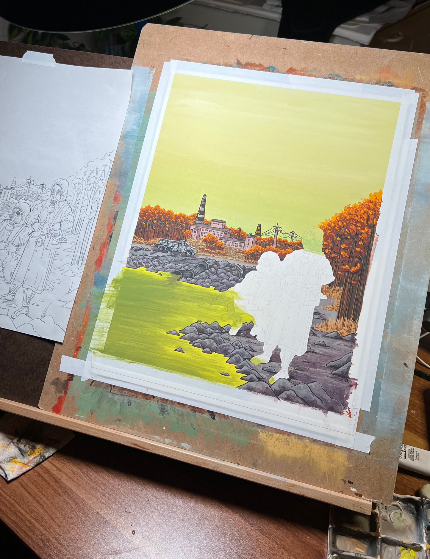 Lake Karachay Spooky Lakes Giclée Print