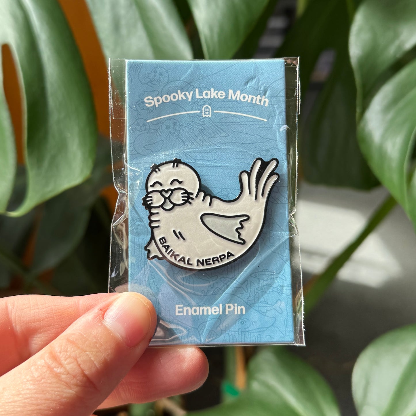 Baikal Nerpa Enamel Pin