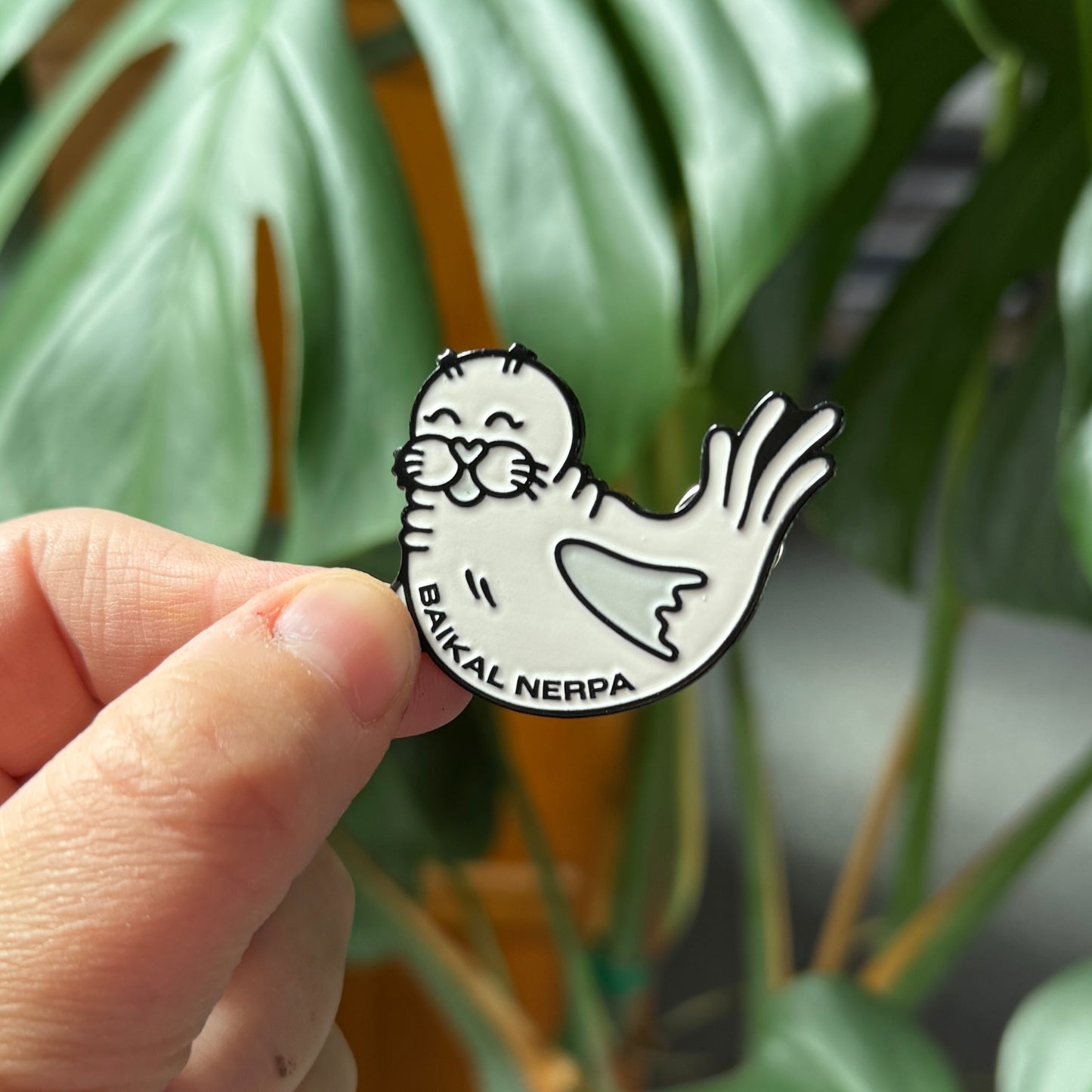 Baikal Nerpa Enamel Pin