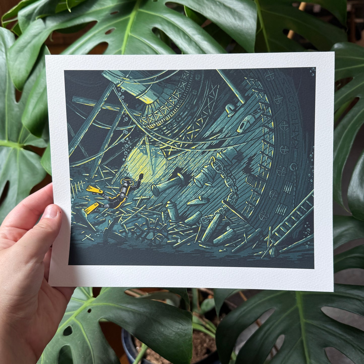 Kamloops Shipwreck Giclée Print
