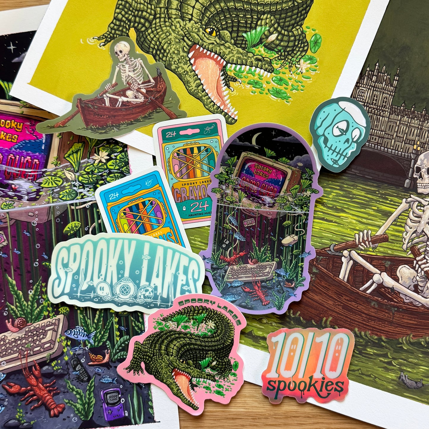 Soggy Skull: 2025 Spooky Lake Month