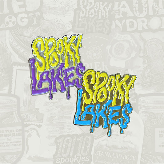 Spooky Lakes Enamel Pin