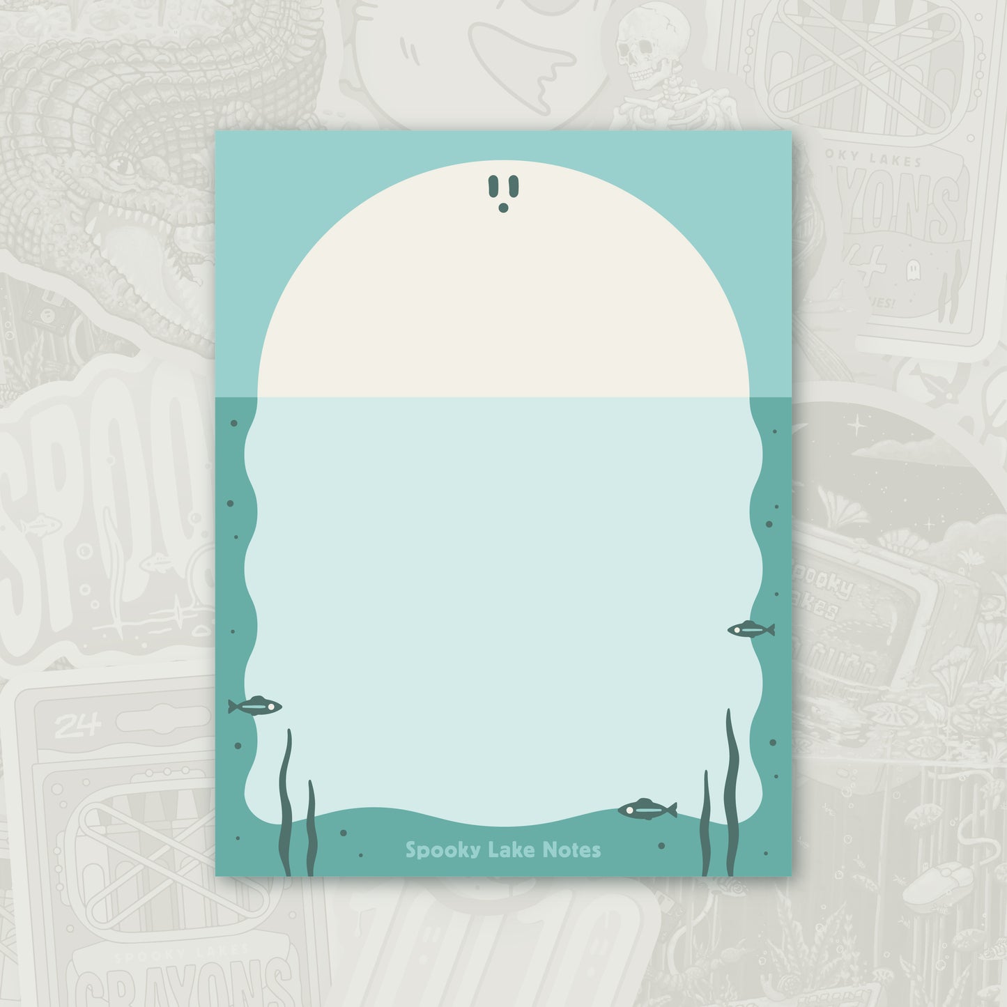 Wet Ghostie Notepad