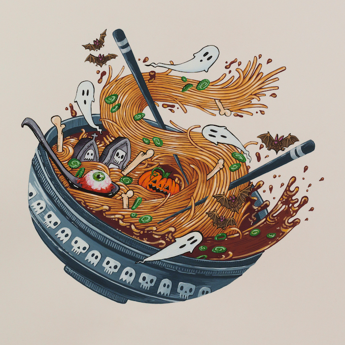 Spooky Good Soup Sticker: 2023 Spooky Lake Month