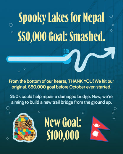 Spooky Lakes For Nepal Fundraiser