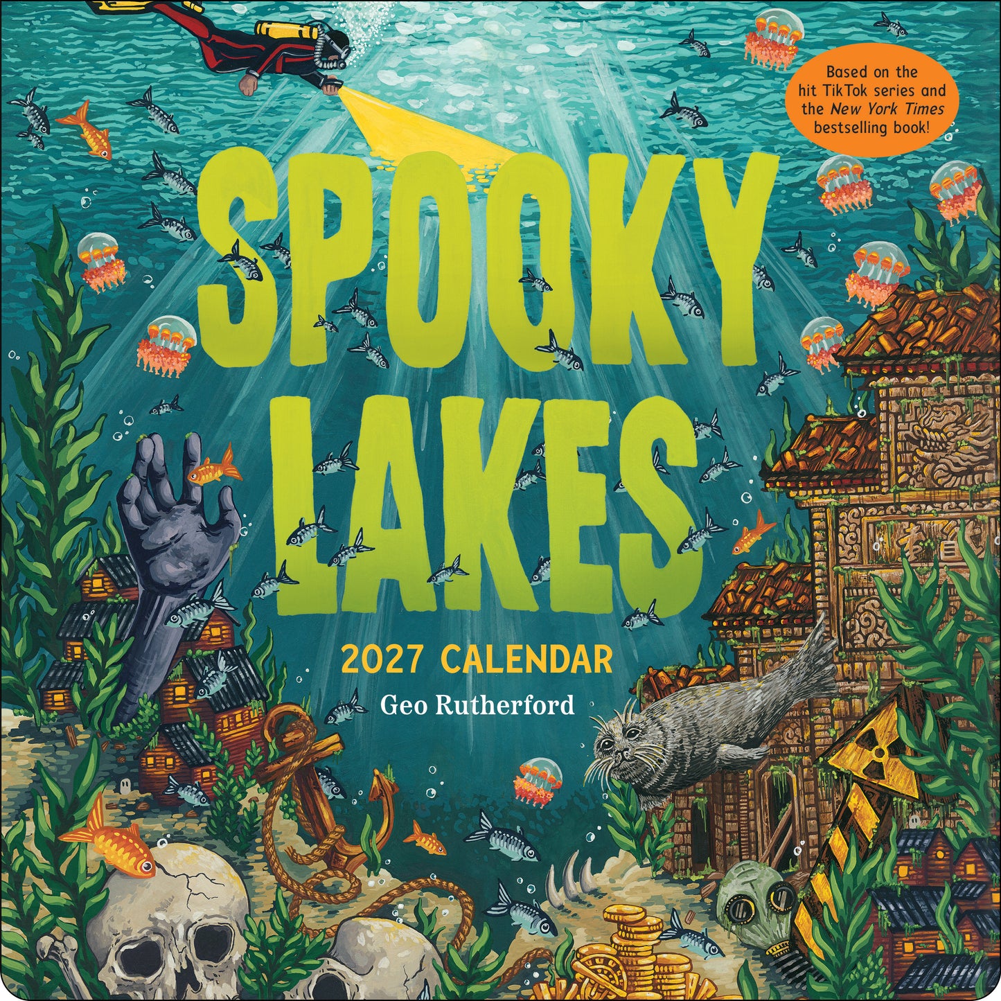 Signed Spooky Lakes Calendar