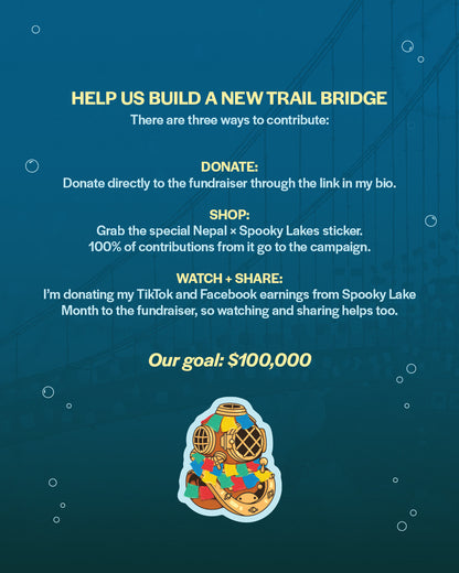 Spooky Lakes For Nepal Fundraiser
