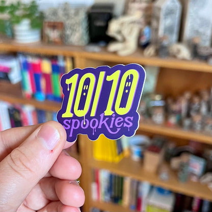10/10 Spookies Sticker: 2023 Spooky Lake Month