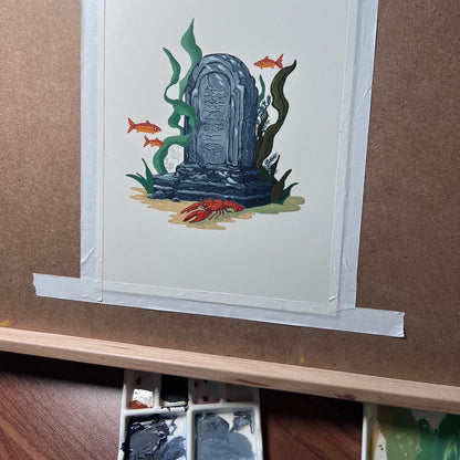 Limited Edition Spooky Lake Superior Graveyard Giclée Prints
