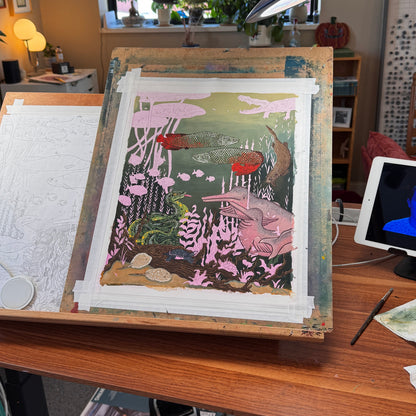 Amazon River Giclée Print