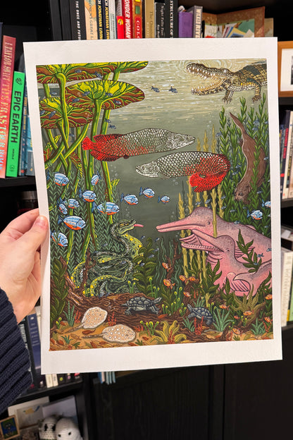 Amazon River Giclée Print