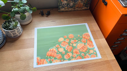 Jellyfish Lake Spooky Lakes Giclée Print