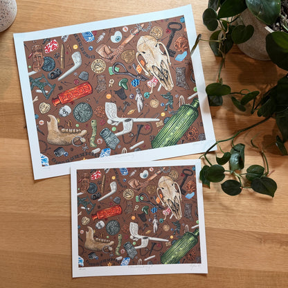 Mudlarking Giclée Print