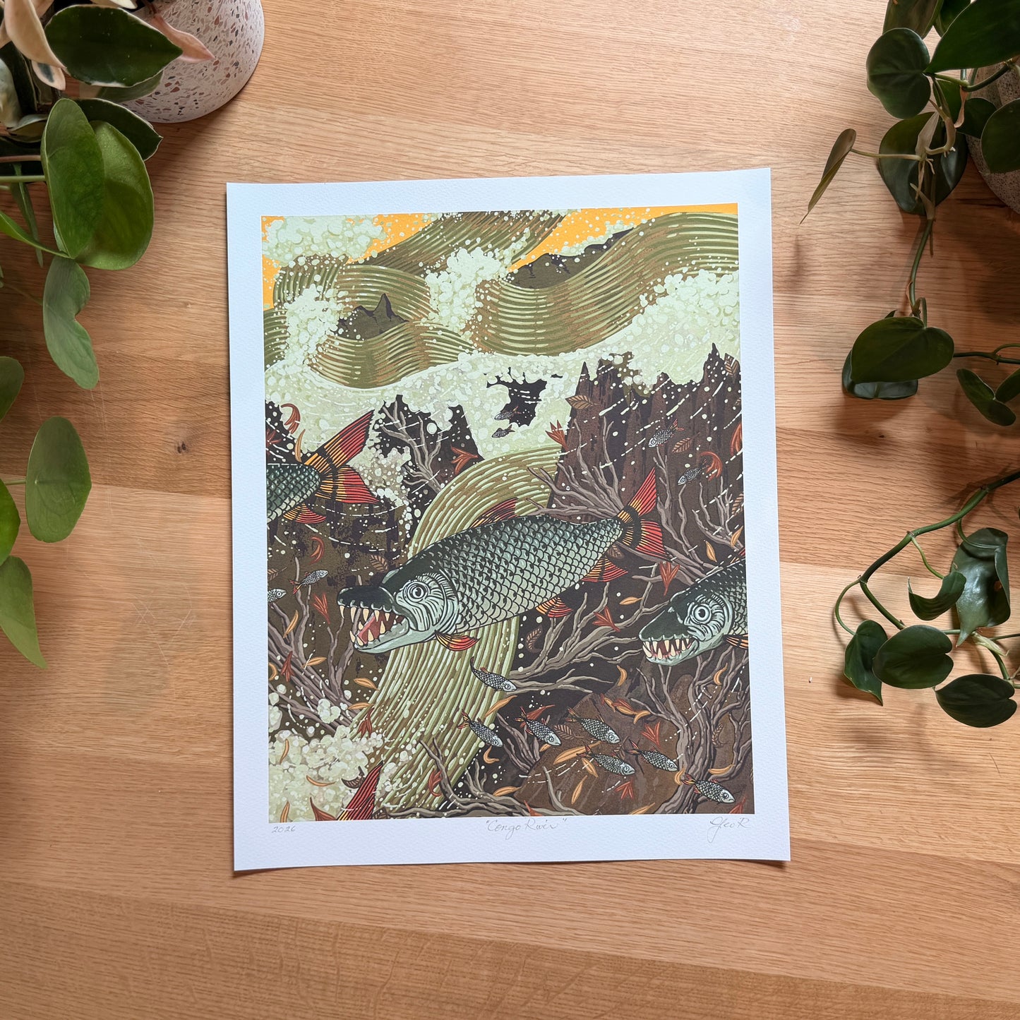 Congo River Giclée Print