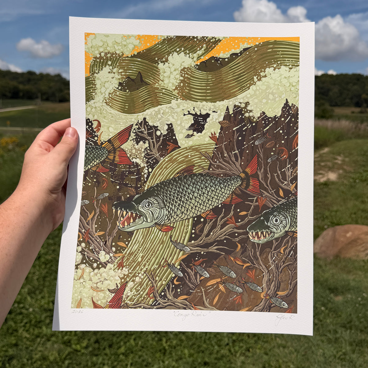 Congo River Giclée Print