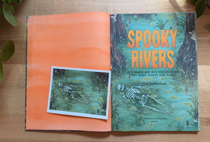 Swamp Skeleton Shibuya River Giclée Print
