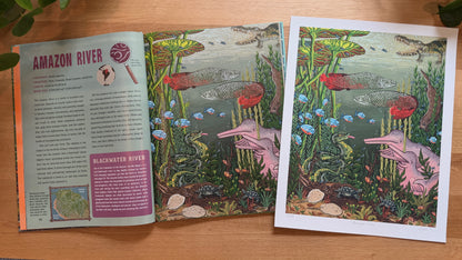 Amazon River Giclée Print
