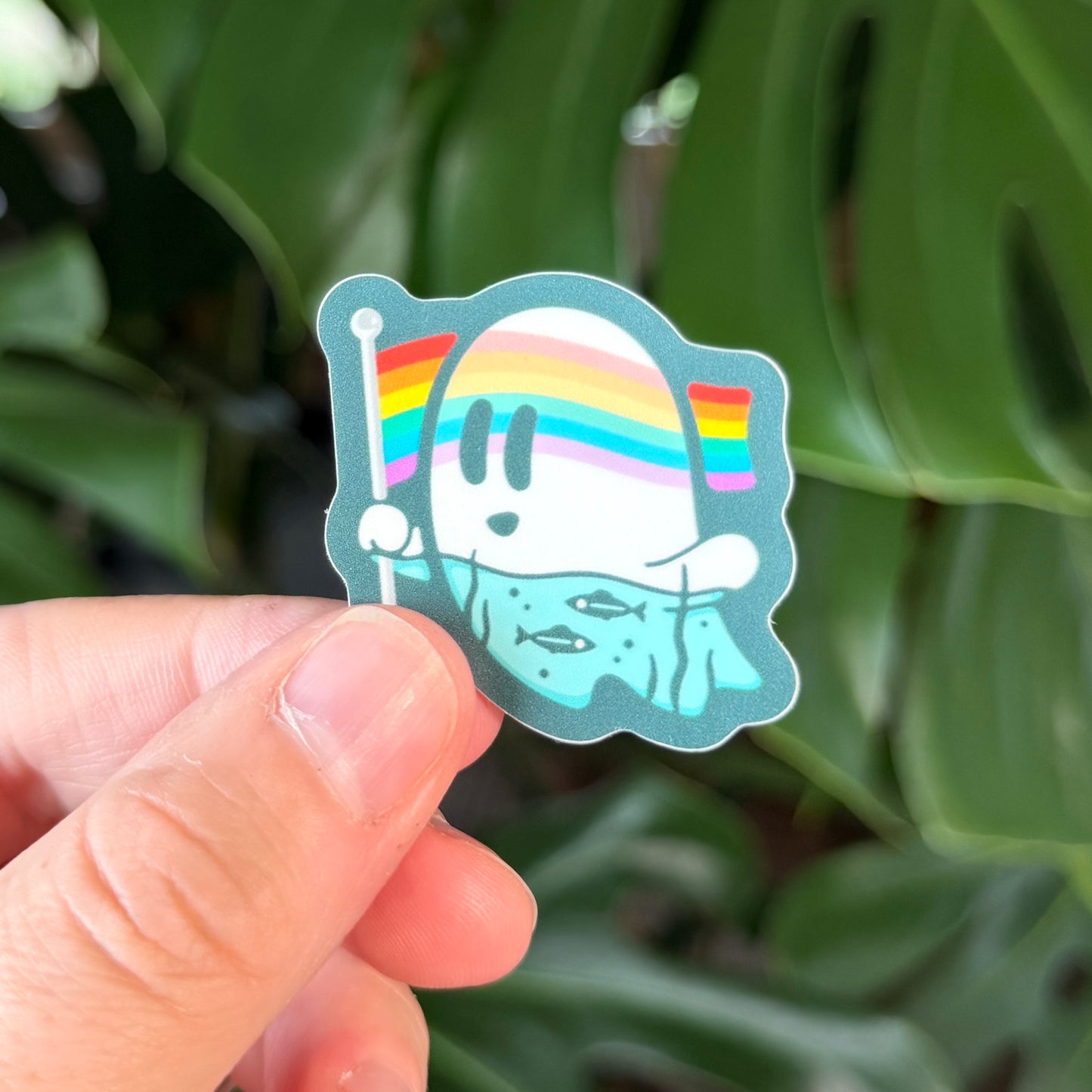 Pride Wet Ghostie: 2026 Spooky Lake Month