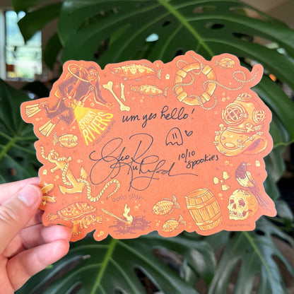 Spooky Rivers Signed Bookplate