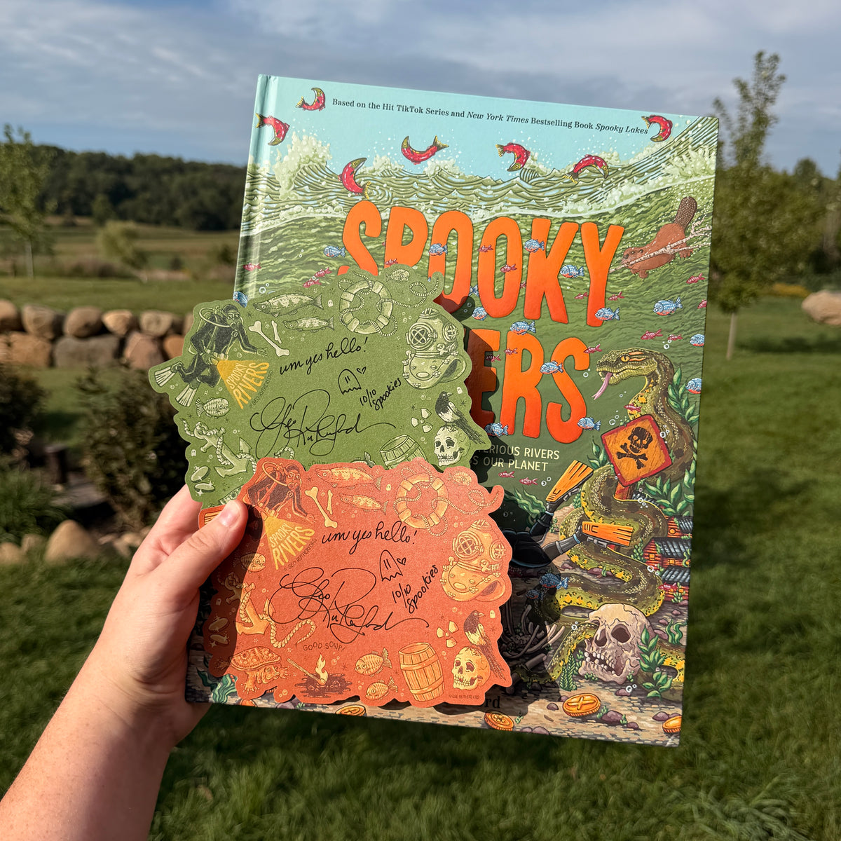 Spooky Rivers Signed Bookplate