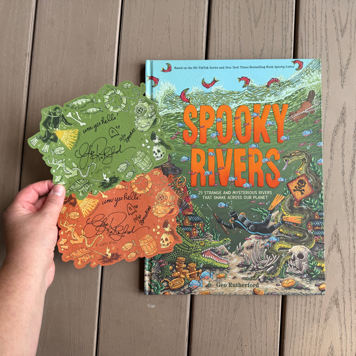 Spooky Rivers Signed Bookplate