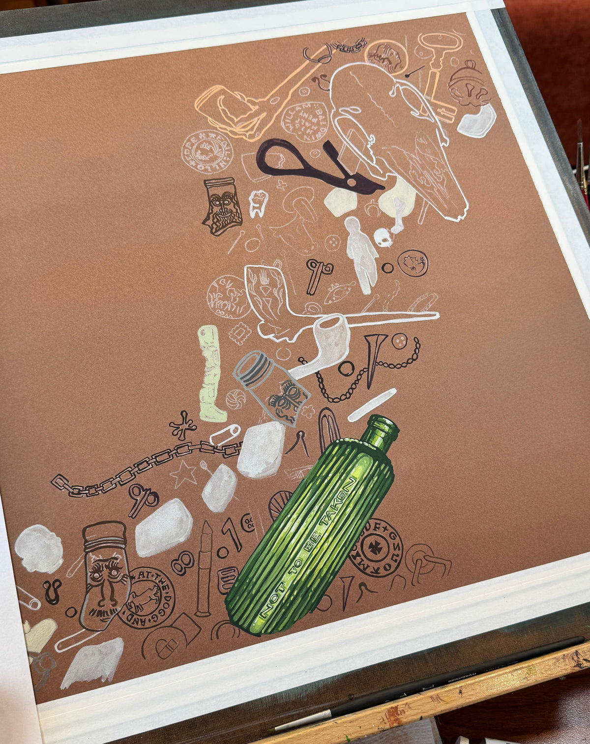 Mudlarking Giclée Print