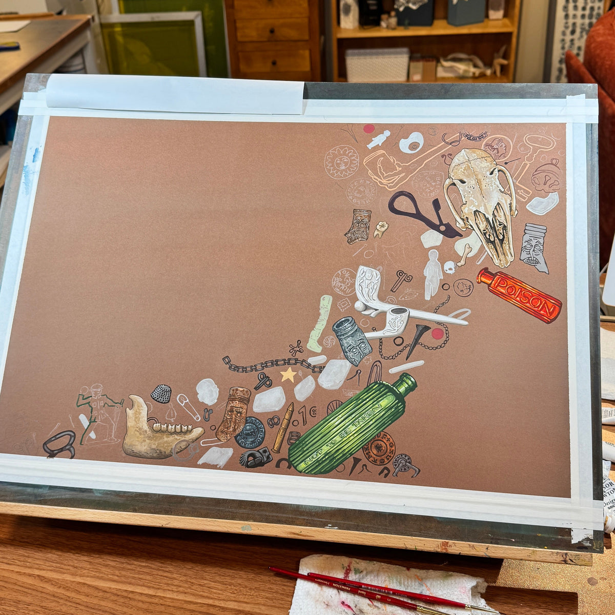Mudlarking Giclée Print