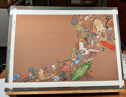 Mudlarking Giclée Print