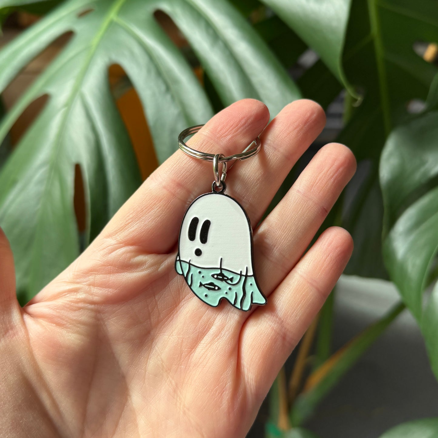 Wet Ghostie Keychain
