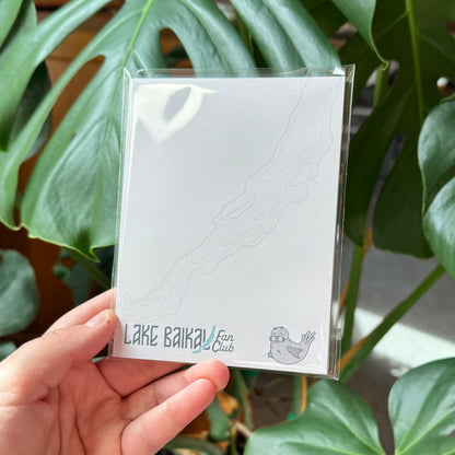 Lake Baikal Fan Club Notepad