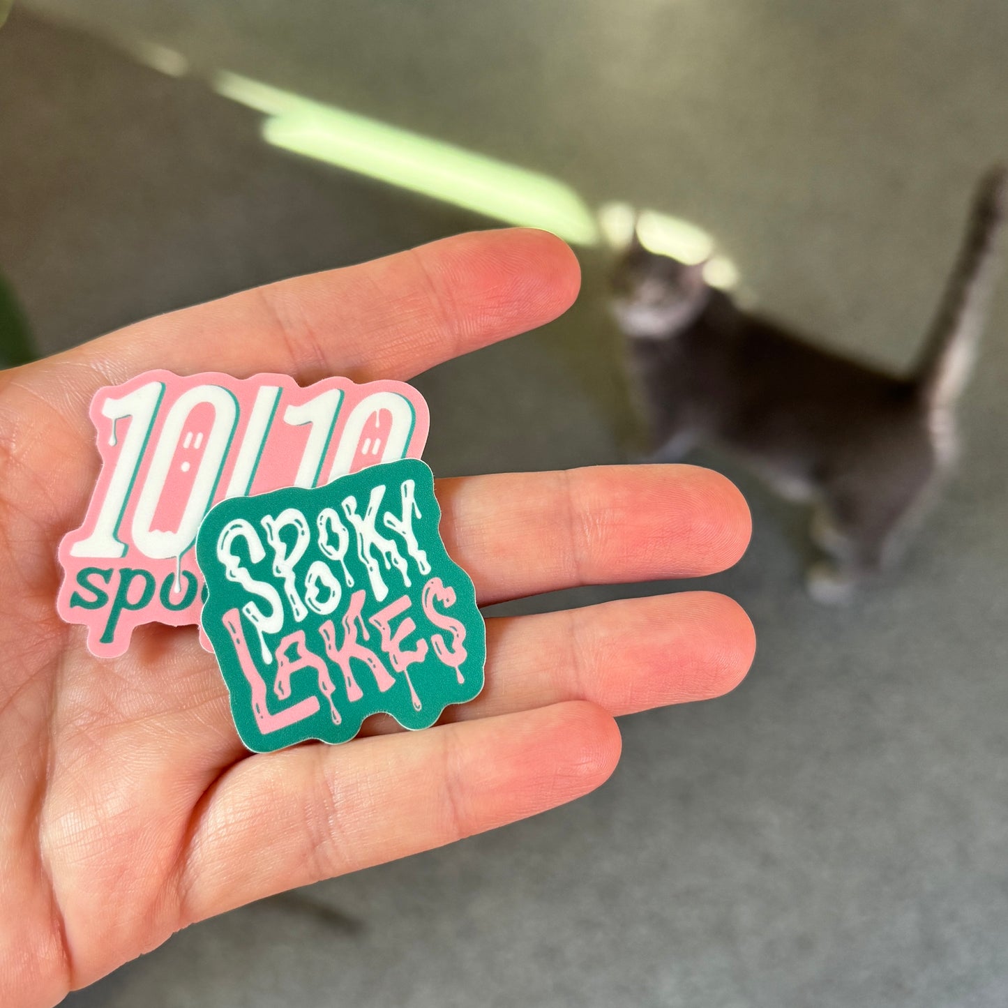 Spooky Lakes Sticker