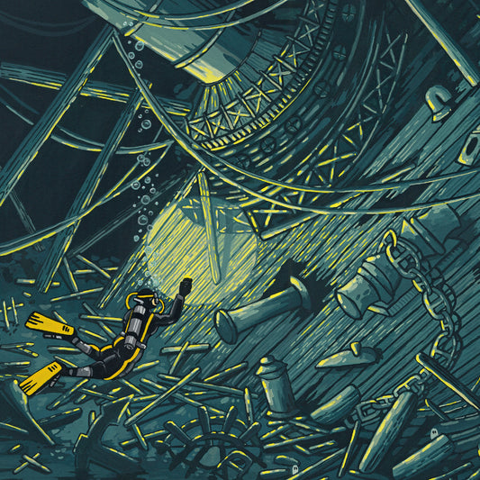 Kamloops Shipwreck Giclée Print