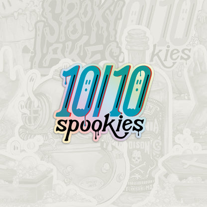10/10 Spookies Sticker: 2023 Spooky Lake Month