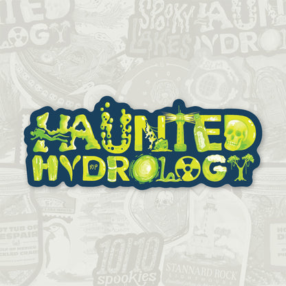 Haunted Hydrology Sticker: 2023 Spooky Lake Month