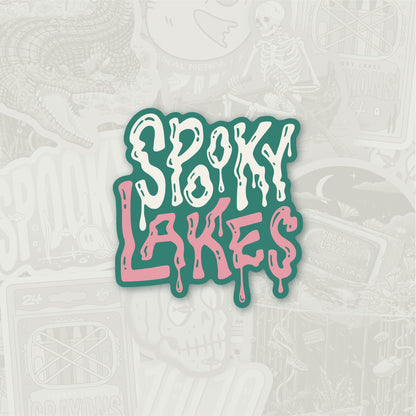 Spooky Lakes Sticker
