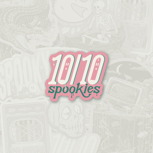 10/10 Spookies Sticker