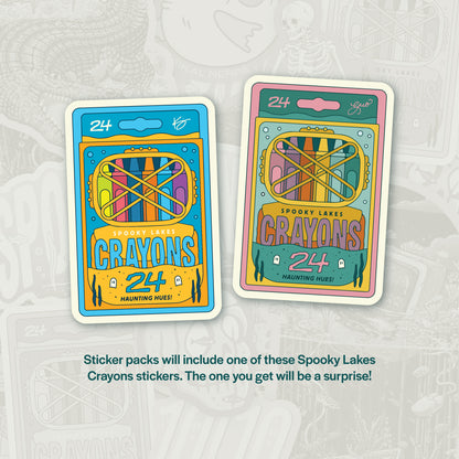 2024 Spooky Lake Sticker Pack