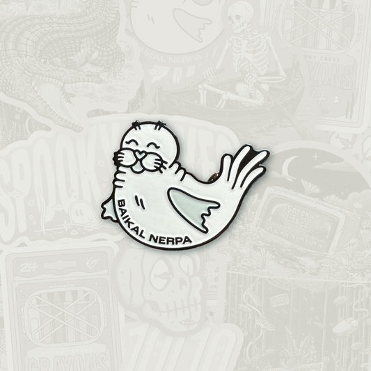Baikal Nerpa Enamel Pin