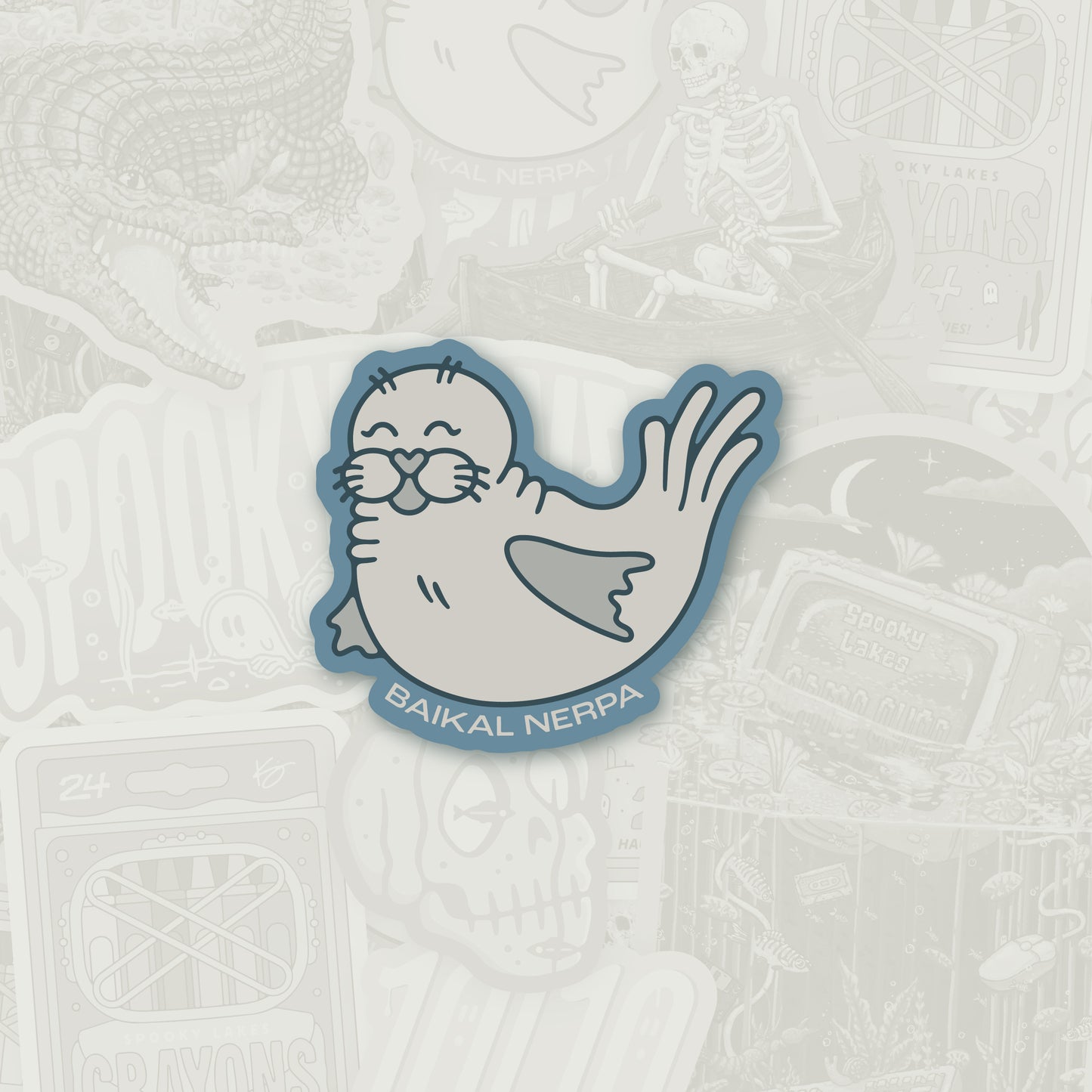 2024 Spooky Lake Sticker Pack