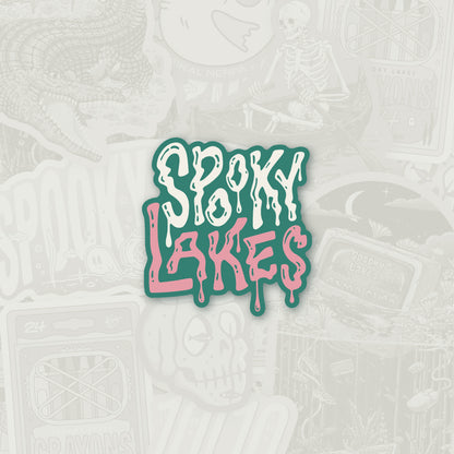 Spooky Lakes Sticker