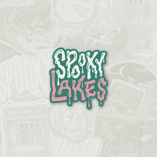 Spooky Lakes Sticker