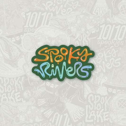 Spooky Rivers Sticker: 2026 Spooky Lake Month