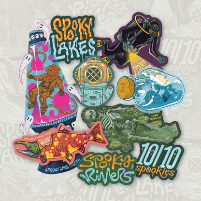 2026 Spooky Lake Sticker Pack