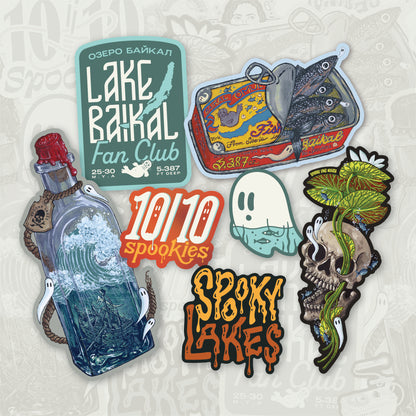 2024 Spooky Lake Sticker Pack