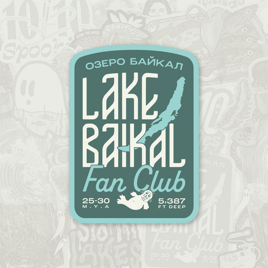 Baikal Fan Club Sticker: 2024 Spooky Lake Month