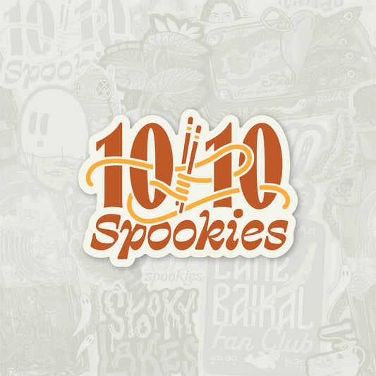 Noodle 10/10 Spookies Sticker: 2024 Spooky Lake Month